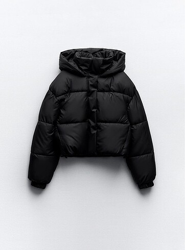 xs Beden Zara şişme anorak mont