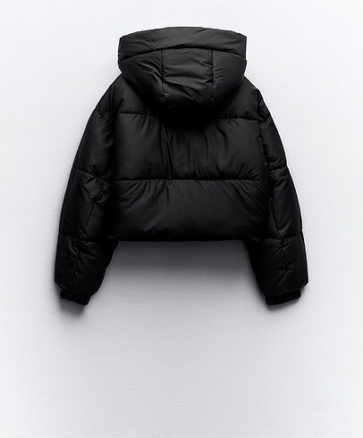 xs Beden siyah Renk Zara şişme anorak mont