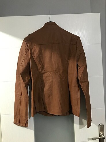LC Waikiki Kadın deri ceket 36 beden taba renk hiç kullanılmamış sıfır