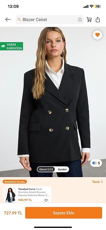 Trendyol & Milla Blazer Ceket