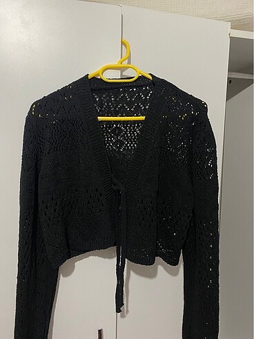 Crop hırka
