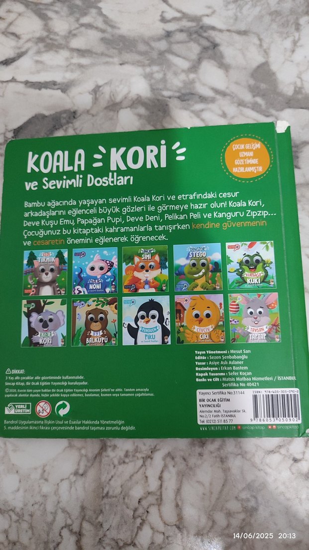 Koala Kori ve Sevimli Dostları Çocuk Kitabı - Görsel 2