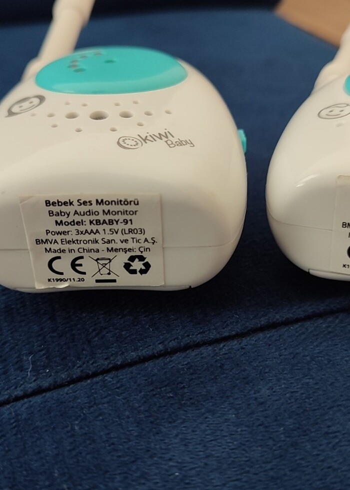 Bebek ses monitörü telsiz - Görsel 3