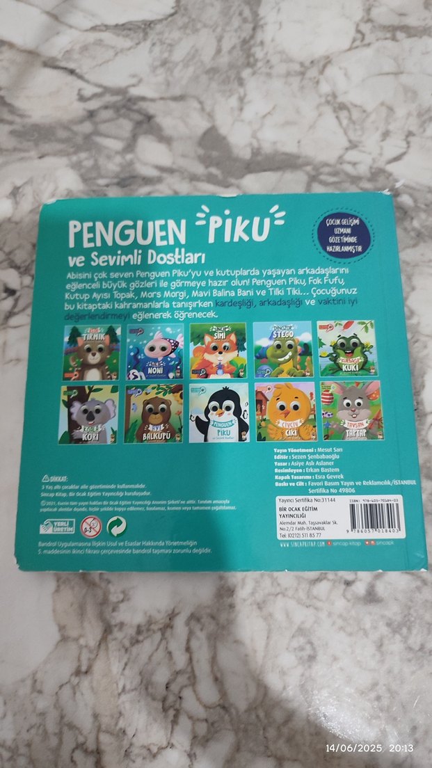 Penguen Piku Çocuk Kitabı - Görsel 2