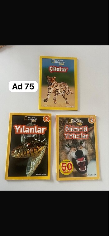 National kıtaplar adet fıyat