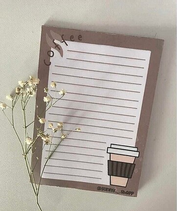 Kahve Memopad