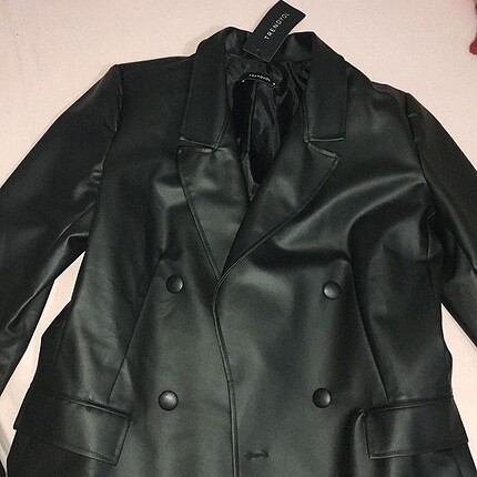 Trendyolmilla Deri Blazer Ceket