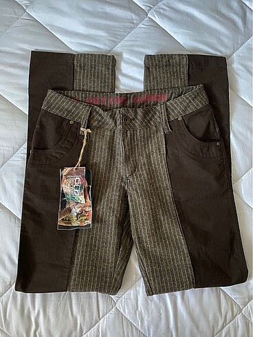 old cotton cargo y2k vintage pantolon