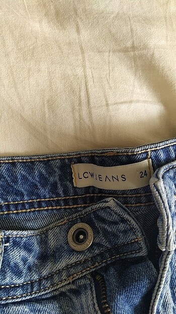 34 Beden lcw 34 xs kot jean şort 