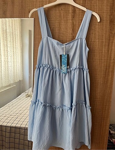 LC Waikiki Mavi elbise