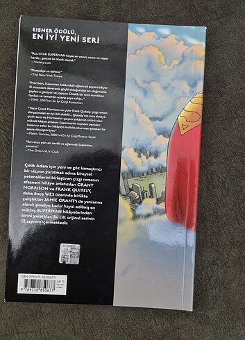 All- Star Supermen Yapı Kredi Yayınlarının kuşe kağıt, ciltli ka