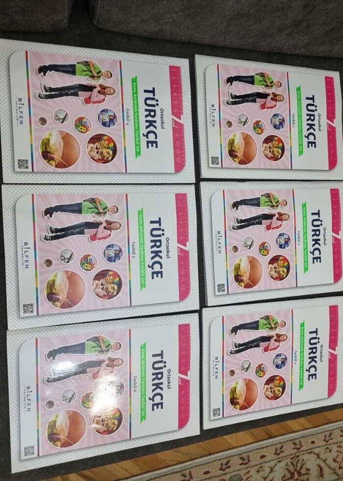 Bilfen 7. Sınıf Türkçe konu anlatımli 6 adet fasikül seti 2.fasi - Görsel 2