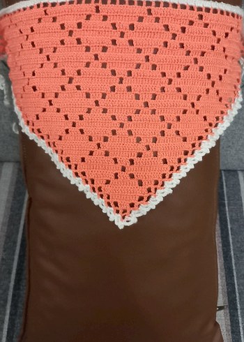 Dantel Detaylı bandana - Görsel 2