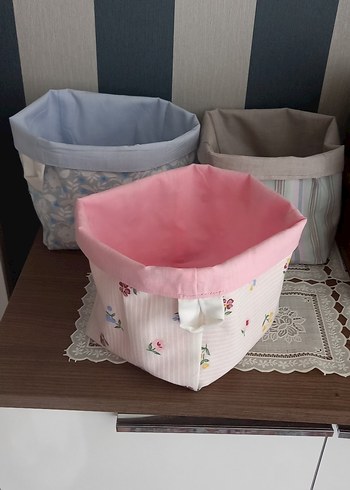 Nakışlı Dantel Detaylı Pembe Makyaj Çantası organizer - Görsel 8