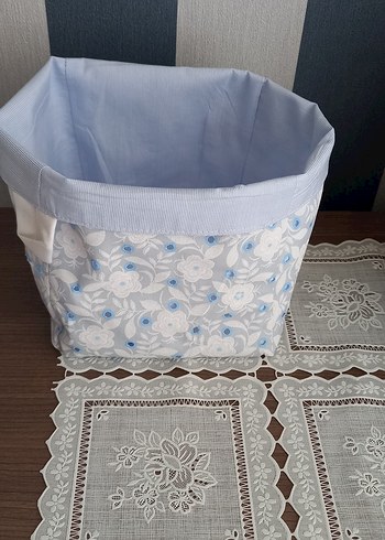 Nakışlı Dantel Detaylı Pembe Makyaj Çantası organizer - Görsel 6