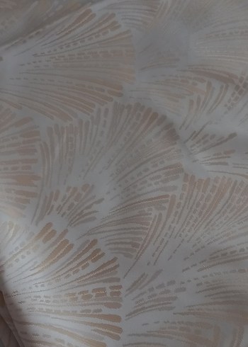 Bej Bohem Tarzı Düz Desensiz Perde - Görsel 7