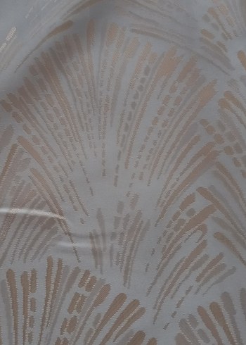 Bej Bohem Tarzı Düz Desensiz Perde - Görsel 4