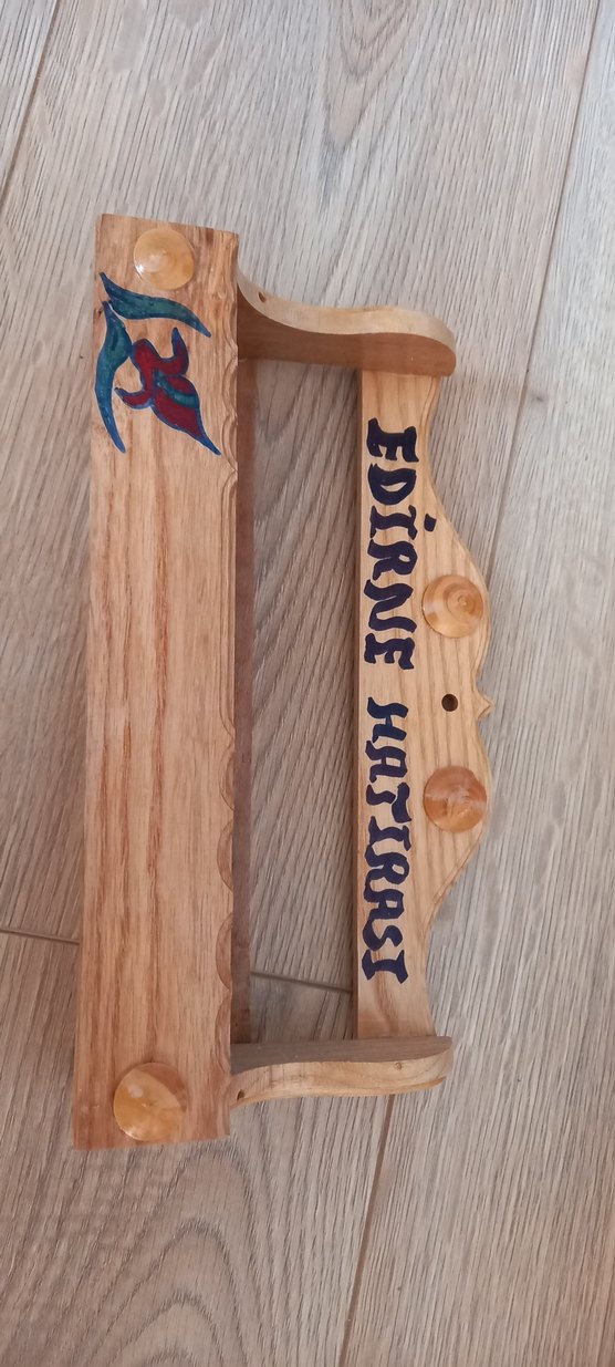 Renkli Ahşap Rafı - Görsel 4