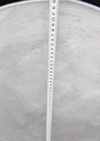 Gri Yuvarlak Metal alimiyum Tepsi - Görsel 4