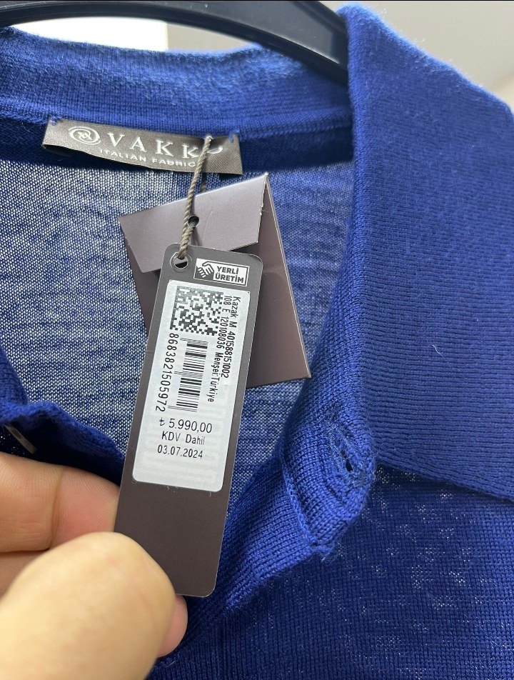 VAKKO POLO YAKA KAZAK - Görsel 2