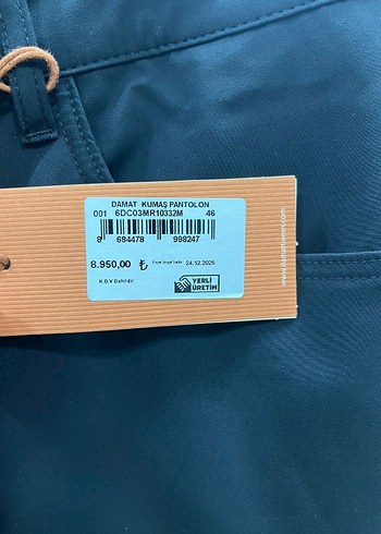 Damat Kumaş Pantolon - Görsel 3