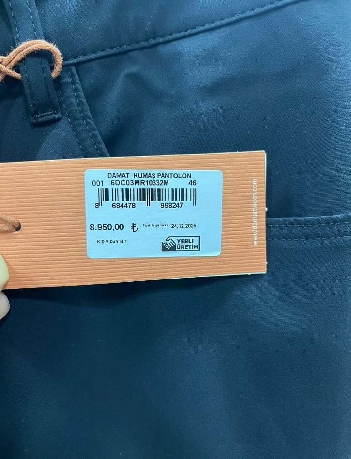 Damat Kumaş Pantolon - Görsel 3