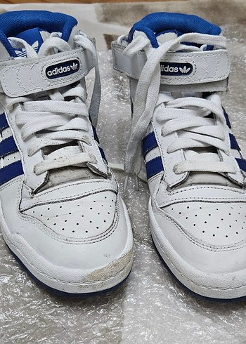 Adidas Beyaz Spor Ayakkabı Velcro Detaylı