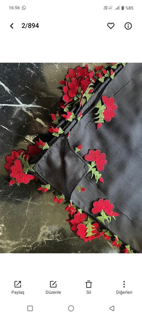 iğne oyası yazma - Görsel 3