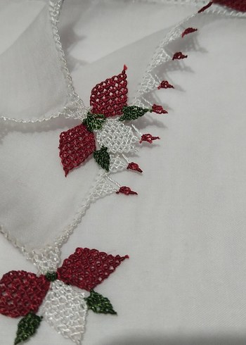 beyaz iğne oyası yazma - Görsel 2