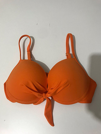 Turuncu bikini üstü 