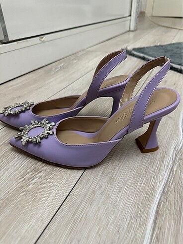 Diğer Nişantaşı shoes lila stiletto