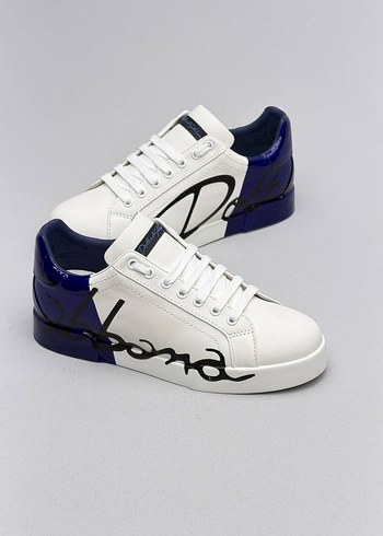 DOLCE GABBANA %100 İthal Erkek Sneakers - Görsel 4