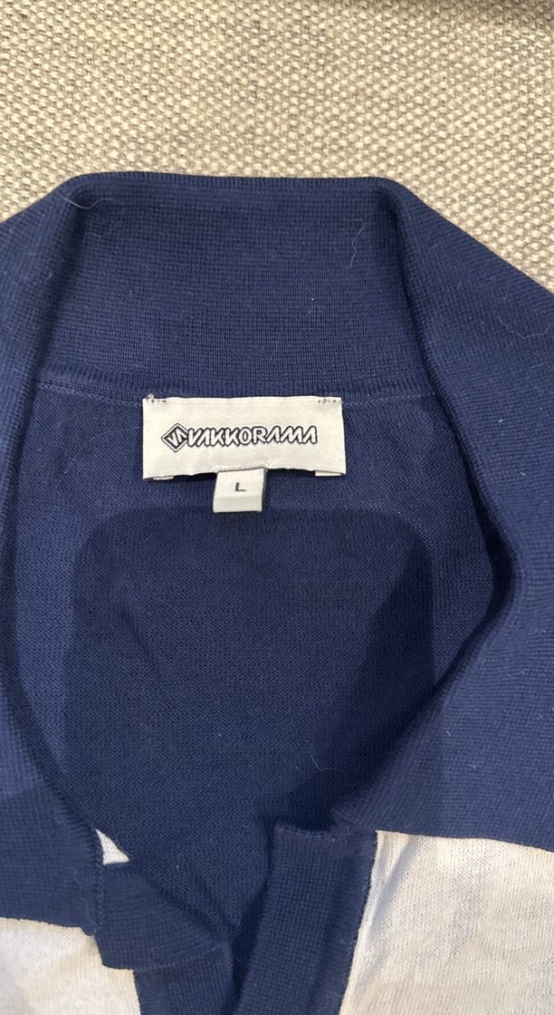 Gri Erkek Uzun Kollu Polo Tişört triko - Görsel 2