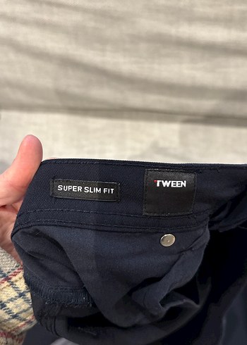 Tween Düğmeli Siyah Erkek Kot Pantolon - Görsel 4