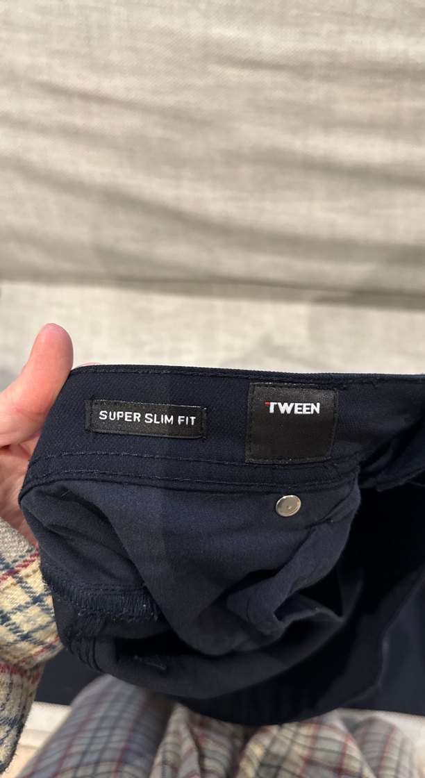 Tween Düğmeli Siyah Erkek Kot Pantolon - Görsel 4