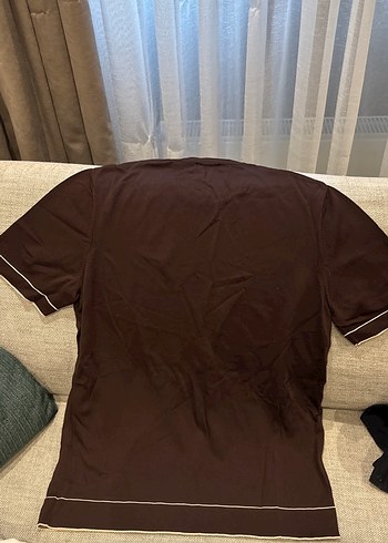 Damat triko Kahverengi Erkek Kısa Kollu Tişört - Görsel 5