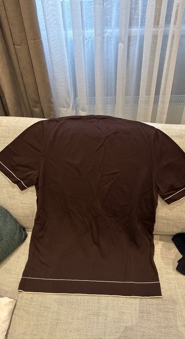 Damat triko Kahverengi Erkek Kısa Kollu Tişört - Görsel 5