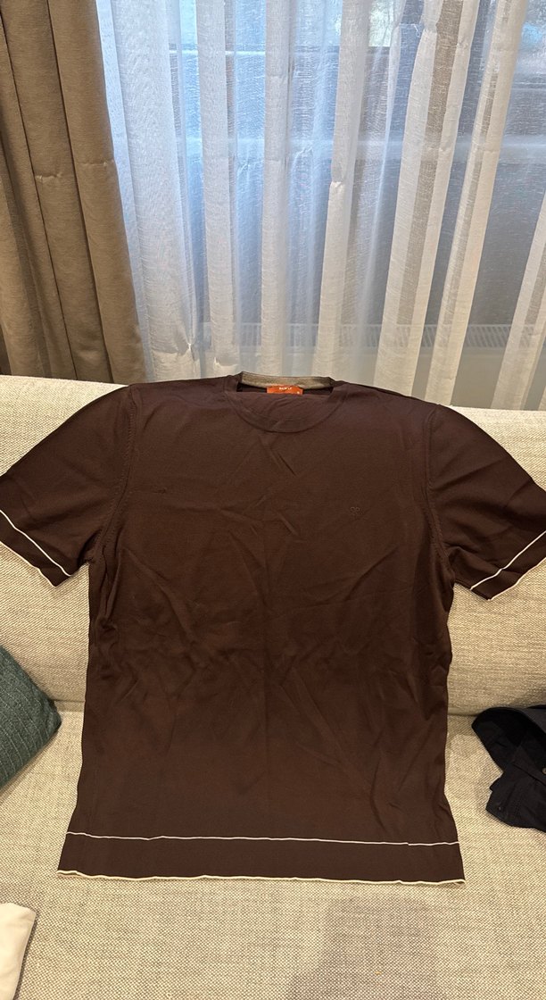 Damat triko Kahverengi Erkek Kısa Kollu Tişört - Görsel 3