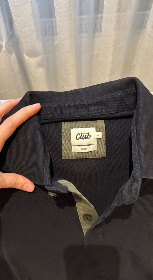 Beymen Gri Erkek Polo Yaka Uzun Kollu Tişört - Görsel 4