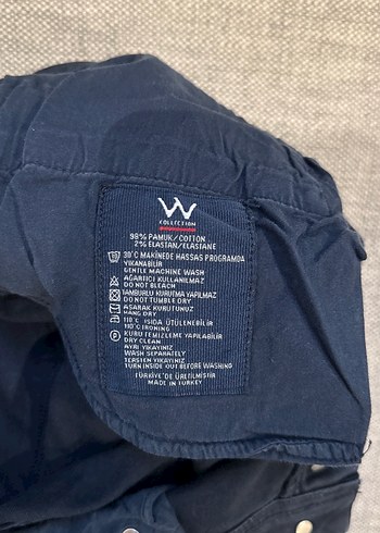 W Collection Düğmeli Siyah Erkek Kot Pantolon - Görsel 3