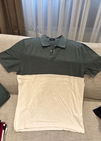 Massimo Gri Düğmeli Erkek Polo Tişört - Görsel 3