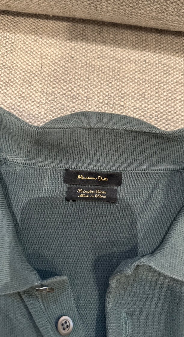 Massimo Gri Düğmeli Erkek Polo Tişört - Görsel 2