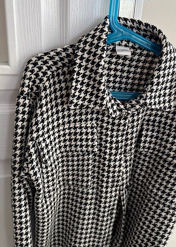 Düğmeli Uzun Kollu çocuk Gri Gömlek - Görsel 2