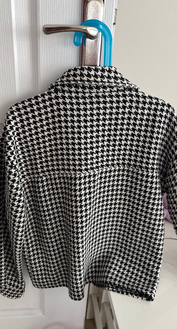 Düğmeli Uzun Kollu çocuk Gri Gömlek - Görsel 4