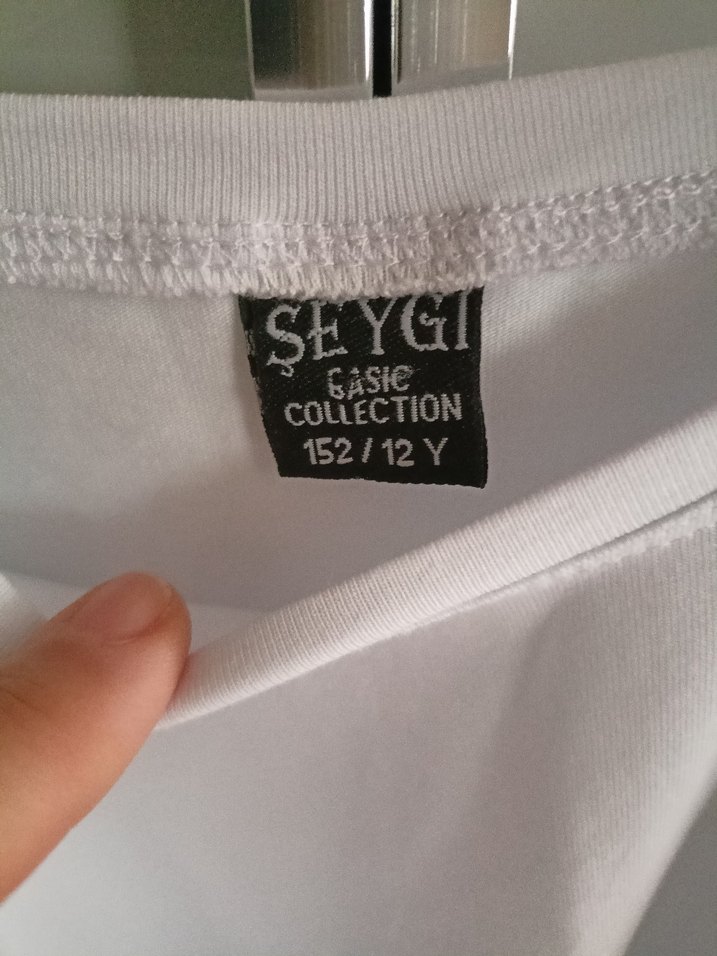 Beyaz Çocuk Uzun Kollu Tişört - Görsel 2