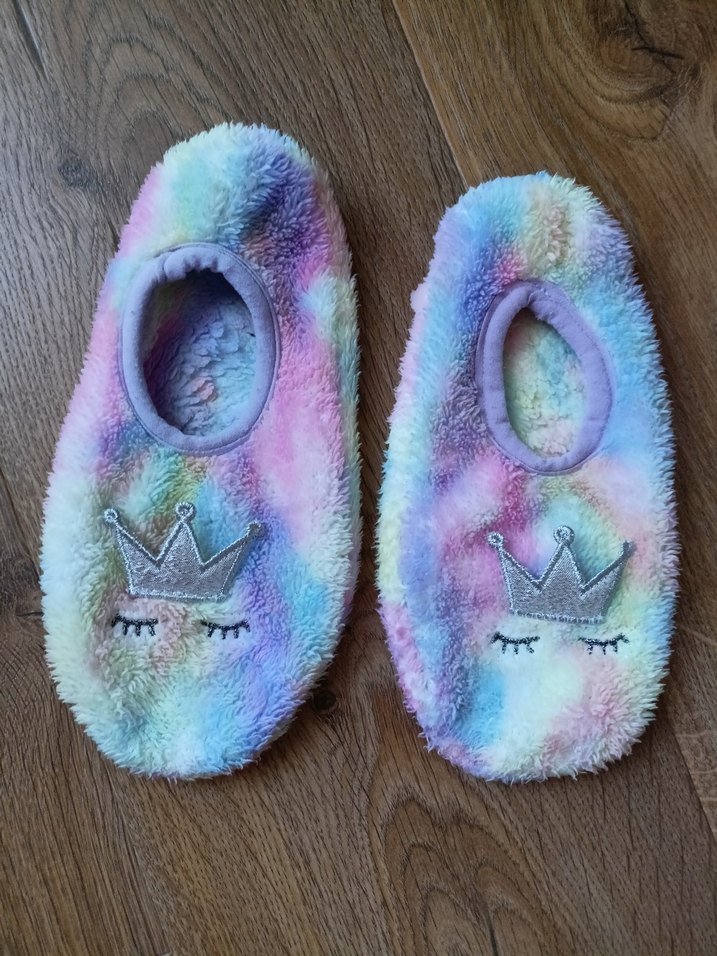 PENTİ Kızlar için Pastel Renkli Peluş Ev Patiği 27/30 - Görsel 4