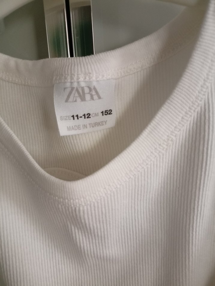 Beyaz Kız Çocuk Atlet 11/12 yaş - Görsel 2