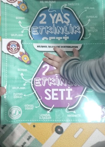 2 Yaş Etkinlik Seti - Bilişsel Destek Kitabı - Görsel 2