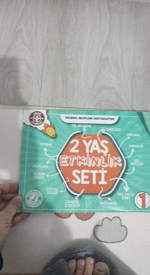 2 Yaş Etkinlik Seti - Bilişsel Destek Kitabı - Görsel 4