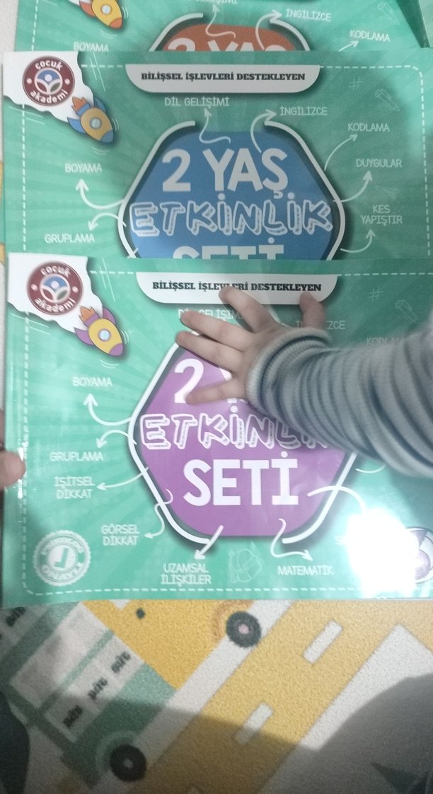 2 Yaş Etkinlik Seti - Bilişsel Destek Kitabı - Görsel 2